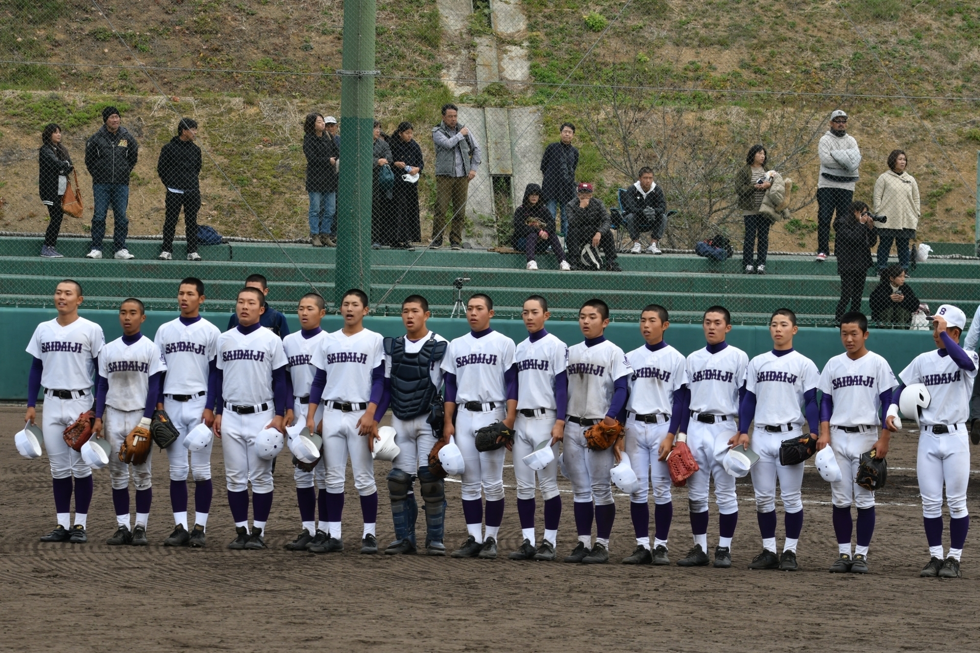 一年生大会結果 11月17日 日 対 岡山東商 西大寺高校野球部 父母会 部員 マネージャーの交流サイト